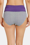 Zivame Anti-Microbial High Rise Full Coverage Tummy Tucker Hipster Panty (Pack of 2) - Multicolor — thumbnail 5